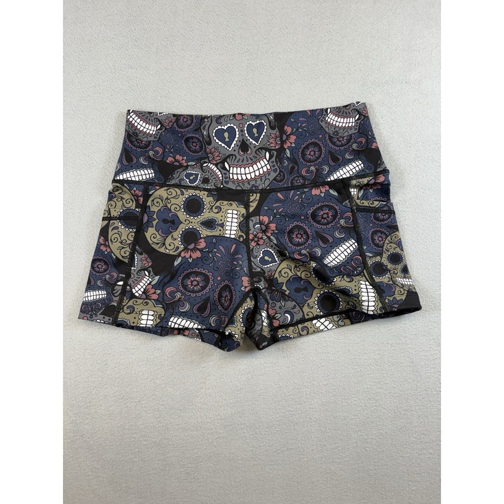 Constantly Varied‎ Gear Skull Squat Approved CVG Workout Shorts Women's Small